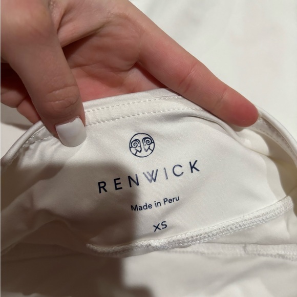 Renwick Pleat Front Skort In White Size XS Tuckernuck - Picture 5 of 6